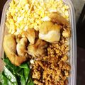みほミホ's cooksnap of when they made ☆３色丼鶏の照り焼きのせ☆お弁当0420.