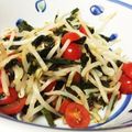 USAMiho's cooksnap of when they made 酸味まろやか★もやしとワカメの酢の物.