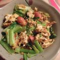 カバゴン's cooksnap of when they made お弁当にも♪小松菜とウィンナーの卵とじ.