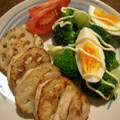 ともとも3's cooksnap of when they made れんこんのはさみ焼き.