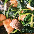 おさっちママ's cooksnap of when they made 鯖とほうれん草の生姜焼き.