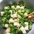 いゆま's cooksnap of when they made 簡単！オクラと長芋のネバネバサラダ.
