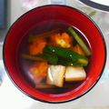 えり0313's cooksnap of when they made お食い初め～えびしんじょうのお吸い物～.