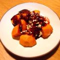 momo＿co's cooksnap of when they made 柿とココアの即席デザート.