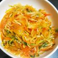 J_son's cooksnap of when they made さっと一品♪水菜とハムのケチャップ炒め.