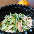 ラベンダーちゃん's cooksnap of when they made 簡単和えるだけ♪柿と水菜のサラダ.