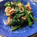 キャンディMA's cooksnap of when they made 材料2つ！ほうれん草の鯖缶詰おひたし.