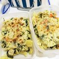 Pallina's cooksnap of when they made 簡単ホワイトソースのスパグラタン♪.