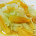 mufuron's cooksnap of when they made 簡単！はやとうりと柿の酢の物.