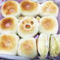 あっすー★m's cooksnap of when they made ほわほわ〜ん♪ちぎりクリームパン.