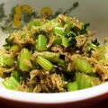 まきりん3932's cooksnap of when they made 大根の葉とじゃこ炒め.