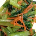 ハワイカイルア's cooksnap of when they made 小松菜ともやしのナムル.