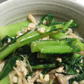 ちゃたろう♪'s cooksnap of when they made 超簡単蕪の葉のオイスターソース炒め。.