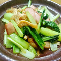 rr's cooksnap of when they made 小松菜と油揚げのごま油炒め.