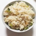 ☆メル♪'s cooksnap of when they made シャキシャキ大根葉を味わう炊き込みご飯.