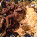 hoopin's cooksnap of when they made 豚バラのピーマンとエリンギさっぱり炒め♡.