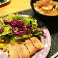 えんぞぅくん's cooksnap of when they made 簡単☆小松菜＆油揚げ＆豚肉のクルクル巻き.