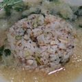 もふもふわんこ's cooksnap of when they made サンマと大根おろしのスープチャーハン.