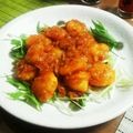 163gogo's cooksnap of when they made 玉ねぎもしっかり食べよう！エビチリ.