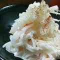 neomam's cooksnap of when they made シャキシャキ★大根とカニカマのサラダ.
