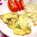 なぎさ▽▲'s cooksnap of when they made ひき肉の焼きっぱなしオムレツ.
