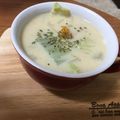 クック2E92MW☆'s cooksnap of when they made 豆乳と味噌のスープ.