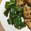 クック4WXV3Y☆'s cooksnap of when they made お弁当に☆ピーマンの塩炒め.