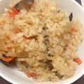 denkororin's cooksnap of when they made 出汁が美味！ 干し椎茸の 炊き込みご飯！.