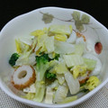 ホヌ・アヌエヌエ's cooksnap of when they made 白菜とちくわのサラダ〜☆.
