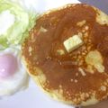 grcrwy's cooksnap of when they made 手間いらず！ふわふわカフェのパンケーキ.