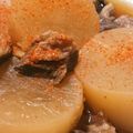 もりしげ屋's cooksnap of when they made 牛すじ大根煮込み☆.