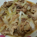 オレンジアプリコット's cooksnap of when they made 簡単！定番の豚の生姜焼き.