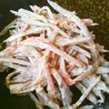 ゆざく's cooksnap of when they made 豆腐とごまのヘルシーゴボウサラダ.