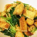 ku•x•uta's cooksnap of when they made 三つ葉とカリカリ揚げの甘酢和え.