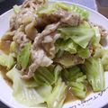 りんぞう's cooksnap of when they made 豚キャベツの☆粒マスタード酢醤油和え♪♪.