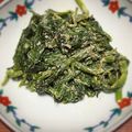 Ｍｒｓまんまる子's cooksnap of when they made 春菊のゴマ和え～サラダ風～.