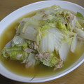 あかりんりん♪'s cooksnap of when they made 白菜とツナの煮物.