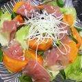 yuliton's cooksnap of when they made 柿と生ハムのサラダ.