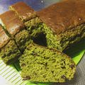 CHIKAaloha's cooksnap of when they made あずき入り☆抹茶パウンドケーキ.