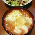myrose's cooksnap of when they made トマトと卵の味噌汁♪.