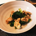 クックV4WJS0☆'s cooksnap of when they made 小松菜と豚肉の中華炒め.