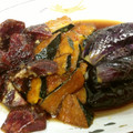 みさリンLOVE's cooksnap of when they made わが家の定番♪茄子と南瓜の揚げ煮♡.
