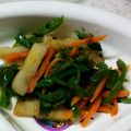 くっくはるちゃん's cooksnap of when they made ☆レンコンとピーマンと人参のきんぴら☆.