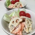 TsubasaC's cooksnap of when they made ☆れんこんのゴママヨサラダ☆.