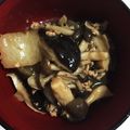 Lara777's cooksnap of when they made 大根のそぼろ煮☆STAUB.