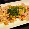 ちゃむむ。's cooksnap of when they made ☆豚肉と玉ねぎの梅肉炒め☆.