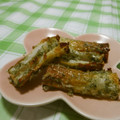 赤い電話's cooksnap of when they made 簡単＊:･'ｶﾘｶﾘちくわの青ﾏﾖ.