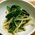 ささなお's cooksnap of when they made 美味しい！ほうれん草とモヤシのゴマ和え♪.
