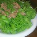 楽ちん楽ちん's cooksnap of when they made わさびなリーフとツナの和サラダ.