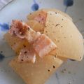 ちょこれーとなっつ's cooksnap of when they made ✿大根とベーコンのバター炒め✿.